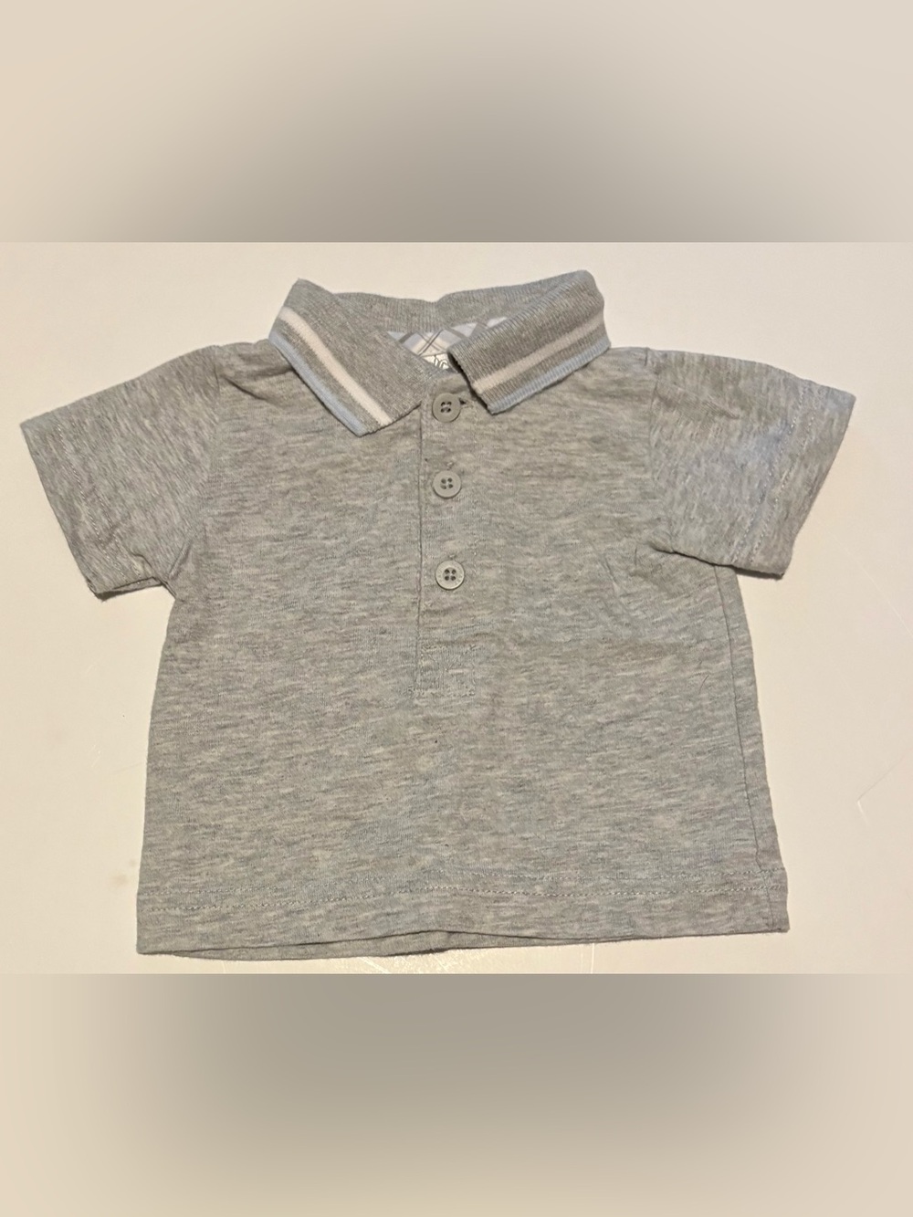 Newborn FAO Schwarz polo Grey shirt 100% cotton baby clothes top babies clothes